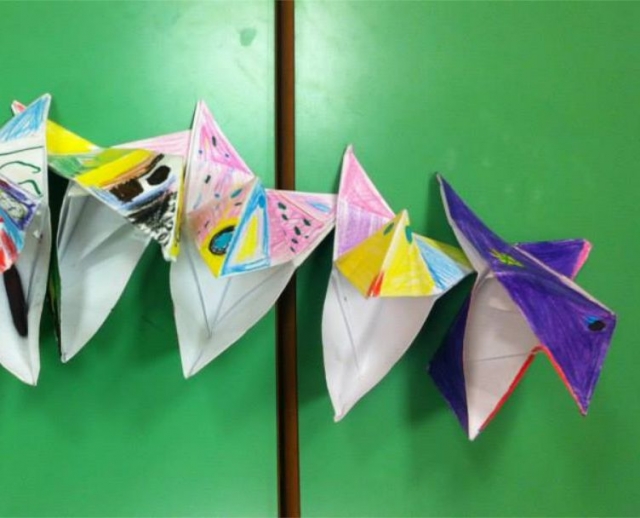 Pajaritas de colores